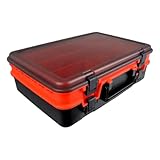 Fishing Tackle Box - Organizer Case Boxes | Double Layer Bait Storage Case |...