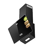 CIARRA CBCB6750 Dunstabzugshaube 60cm Umluft Kopffreie Schräghaube 350m³/h...