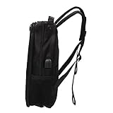 Denash Solarstrom-Rucksack, Solarpanel-Rucksack, Nylon, Belüfteter...