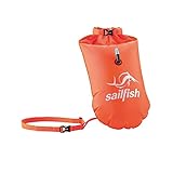 Sailfish® Open Water Safety Buoy | Aufblasbare Schwimmboje mit Taillengürtel &...