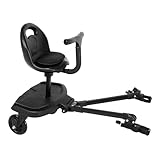 Buggy Board mit Sitz, Trittbrett für Kinderwagen Universal, Buggyboard mit Sitz...