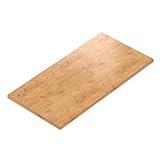 AUPROTEC Tischplatte 19mm Pale Lancelot Oak 80x40 cm I Spanplatte mit 2mm ABS...
