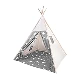 Pamatio Tipi Zelt für Kinder, Kinderzelt Indoor, Spielzelt für drinnen,...
