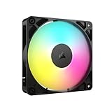 CORSAIR RS120 ARGB 120mm PWM-Lüfter – Daisy-Chain-Verbindung – Geräuscharm...