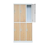 Jan Nowak Schließfachschrank 3B2A Wertfachschrank Metallspind Umkleideschrank 6...
