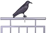 Esschert Design Vogelschreck Krähe, schwarz, 12.9 x 36.2 x 22.2, FY18