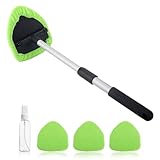 VAGCARS Windschutzscheiben-Reinigungswerkzeug,tragbares Auto-Innenreinigungsset...