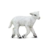 Safari Lamm-Figur | 2,25“ | Realistische Bauernhoftier-Figur | Ungiftig &...