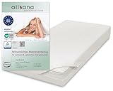Allsana Allergiker Matratzenbezug 90x200x24 cm | Allergie Bettwäsche | Anti...