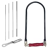 Laubsäge Set inkl. 4 Sägeblätter(4#6#8#10#) Montageschlüssel und...