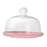 Zerodeko 1 Satz Matte Fruchtscheibe käseglocke käseplattenabdeckungen Teller...