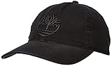 Timberland Herren Cotton Canvas Baseball Cap, schwarz, Einheitsgröße