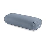 Lotuscrafts Yoga Bolster für Yin Yoga - Yogabolster mit Kapokfüllung -...