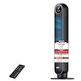 Dreo 20dB Leiser Turmventilator, 10 m Wurfweite 4 Geschwindigstufen 4 Modi 8...