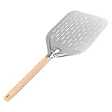 VFANDV Premium Pizzaschieber, 40x30cm Pizzaschaufel Pizzaschieber Aluminium mit...