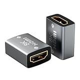 vgggrd 8K HDMI Kupplung Adapter [2 Pcs], HDMI Verbinder 2.1 HDMI Buchse auf...