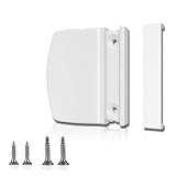 DIYGEEK Balkontürgriff Außen Weiß, Terrassentür Griff mit Verdeckten...