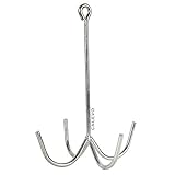 WALDHAUSEN Zaumzeughaken, 4-armig, Metall