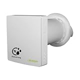 JESSP Eco Smart DZ Wohnraumlüftung – Luftfeuchte-gesteuert, 97 %...