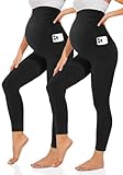 TNNZEET Umstandsleggings Damen Umstandsmode Blickdicht Schwangerschaft Leggings...