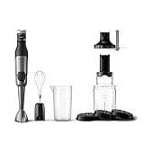 Philips 5000-Serie Stabmixer inkl. Schneebesen, Spiralizer, XL-Zerkleinerer -...
