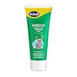 Scholl Hirschtalgcreme 100 ml - Fußcreme gegen Hornhaut und Feuchtigkeitscreme...