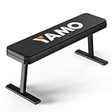 YAMO Hantelbank Flachbank, Habtelbank Trainingsbank für Zuhause 660 kg...