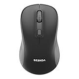 seenda Kabellose Maus, Bluetooth & 2,4 G USB Dual-Modus für Laptops und...