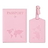 Greyoe Reisepasshülle, Reisepass Organizer, Passport Cover, PU-Leder Reisepass...