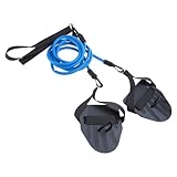 Schwimm-Widerstandsband mit Handpaddel, Stretchschnur, Fitnessband,...