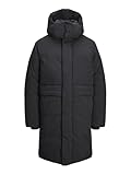 JACK&JONES Herren JPRCCBOLTON Long Puffer Puffermantel, Black, L