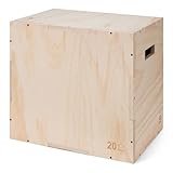 Amazon Basics Plyometrischer Sprungkasten, Plyo-Box für das Fitnessstudio zu...