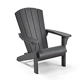 Keter 17208310a Allibert by Troy Adirondack Chair, Outdoor Gartenstuhl aus...