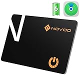 NOVOO Air Tag Karte Wallet Tracker Card Thin 1,6mm Smart Bluetooth Tag 6 Jahre...