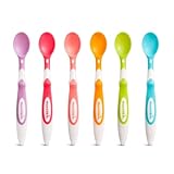 Munchkin Babylöffel mit weicher Spitze, Beikostlöffel-Set mit ergonomischen...