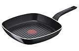 Tefal Easy Cook & Clean Grillpfanne 26x26 cm, Antihaftbeschichtung,...