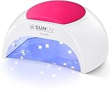 SUNUV SUN2C Nageltrockner UV LED Nagellampe für Gelnägel, 10, 30, 60, 90s...