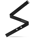 ELEPRUC Brustgurt Verstellbar 70cm bis 115cm, Pulsmesser, Herzfrequenz,...