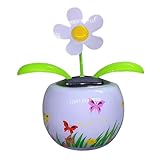 Wackelfigur Blume, Solar Tanzende Blume Solarblume Wackelfigur Wackelblume Solar...