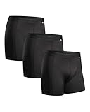DANISH ENDURANCE 3er Pack Sport Boxershorts Herren, Mit regulärem oder langem...