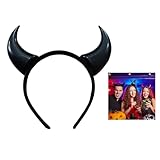 FGTOPBY Teufelshörner Haarreif,Teufelsohren Teufel,Vampir Teufelsohren Devil...