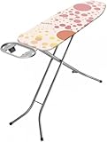 Vileda Neo Bügelbrett, Pink, Handliche Bügelfläche: 114 x 33cm