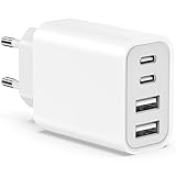 USB C Ladegerät, 45W USBC Netzteil für iPhone 16 15 14 13 12 11 Pro Max,...