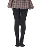 EVERSWE Girls' Winter Fleece Lined Tights, Girls' Opaque Thermal Tights (9-11,...