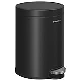 SONGMICS Kosmetikeimer, 6 Liter, Mülleimer Bad, mit Softclose-Deckel,...