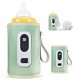 Baby Flaschenwärmer, USB Flaschenwärmer Tragbarer, Baby Flaschen Wärmer,...