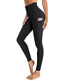 OUGES Damen Sport Leggings High Waist Leggins Yogahose Blickdichte Sporthose mit...
