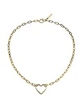 Liebeskind Berlin Halskette LJ-0350-N-45 Edelstahl IP gold