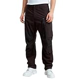 G-STAR RAW Herren Rovic Zip 3D Loose Pants D25219, Schwarz (Dk Black D25219-d308-6484),38W / 34L