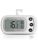 Pitasha Digitales Kühlschrankthermometer, Thermometer, maximale/minimale...